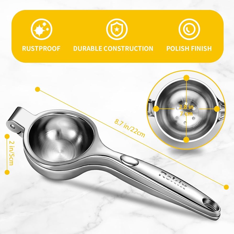 Amazon.com: Rekix Lemon Squeezer, Heavy Duty Lemon Juicer